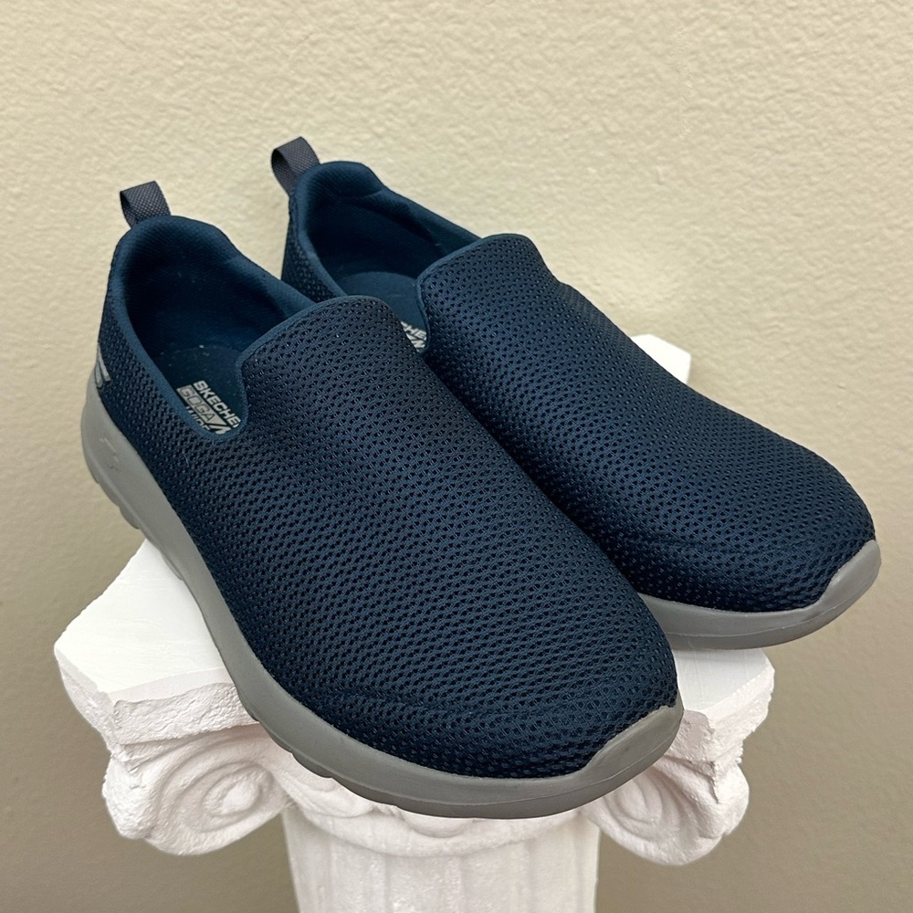 Skechers Men's Dark Blue Slip-On Loafers